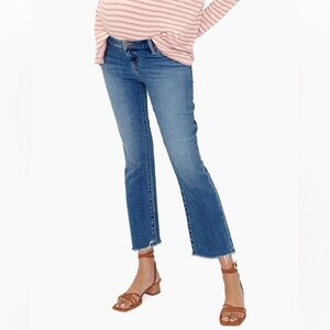 HATCH The Under The Bump Crop Maternity Jeans